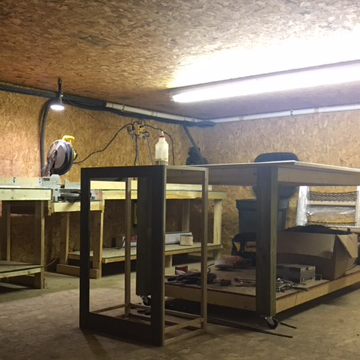 Second Floor Cabinet Shop